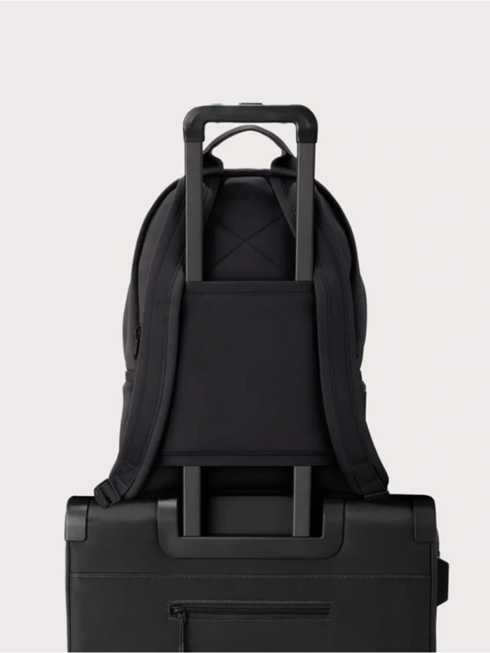 Dagne Dover Dakota Medium Black Neoprene Backpack